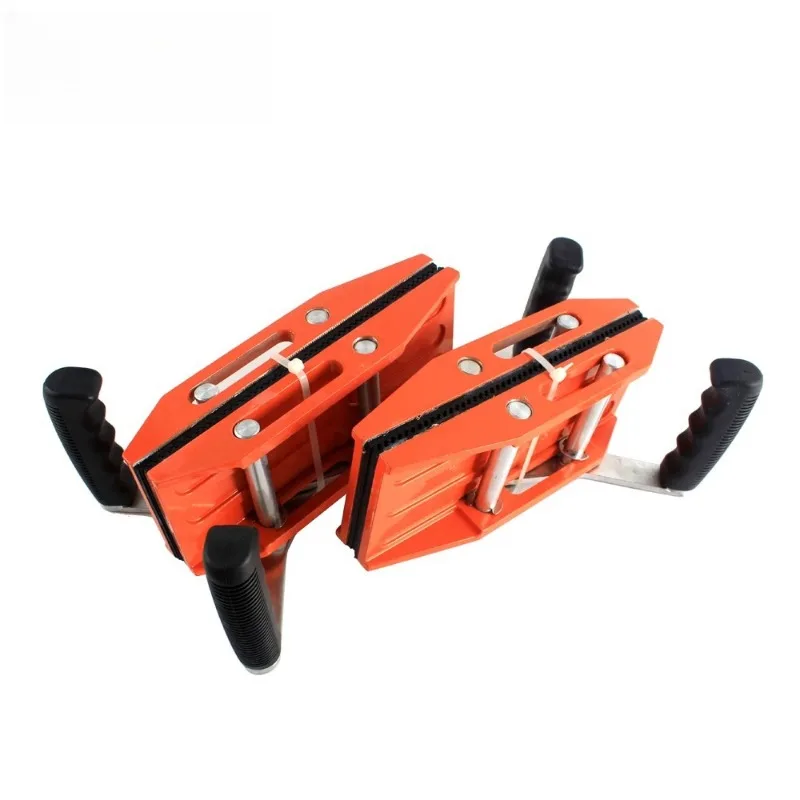 Raizi 1 Pair Double Handed Granite Carry Clamps 0-54 Mm Glass Granite Stone Handling Lifting Tools