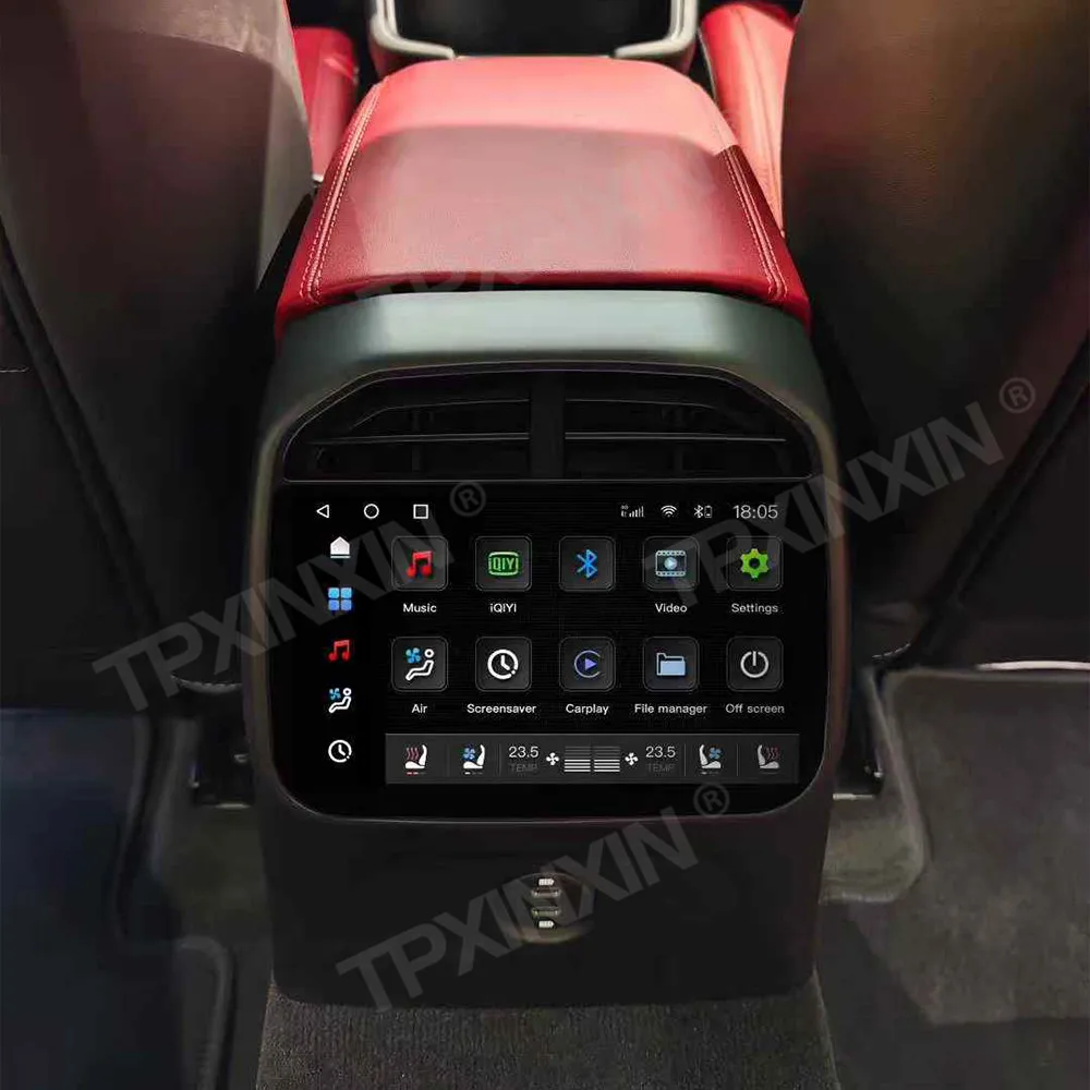 Air Conditioner Control For Porsche Macan 2013~2025 AC Panel Air Touch LCD Disply Screen Condition Control Climate Board