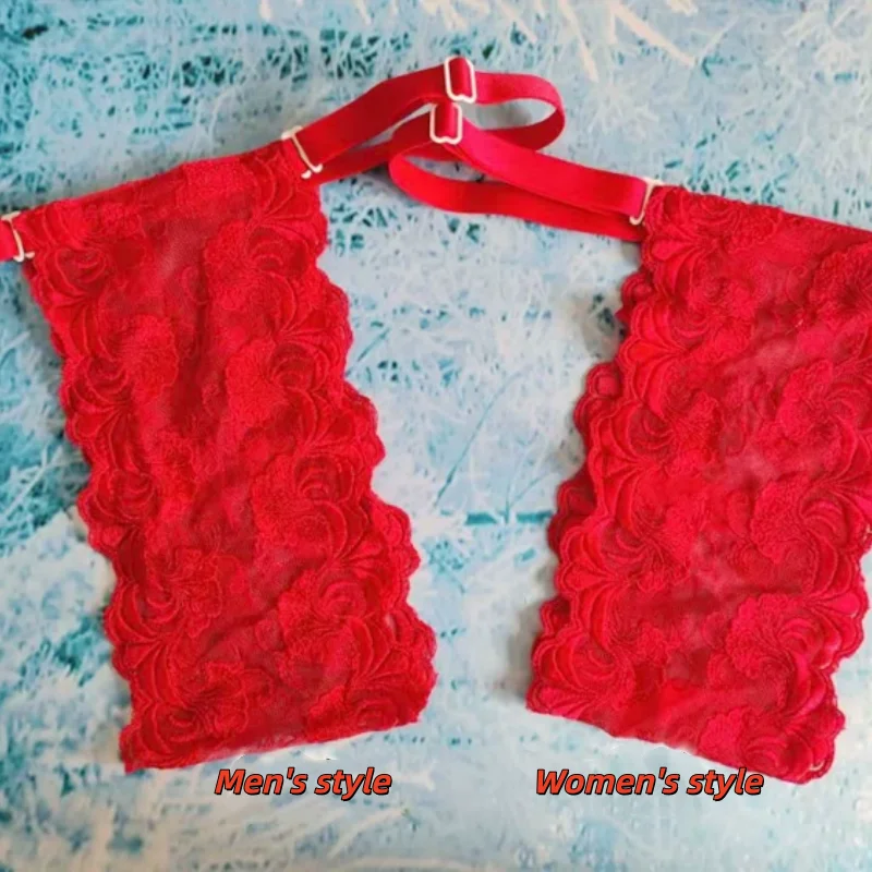 Men's Panties Sexy Sheer Lace Underwear Thong Soft Low-Rise Seamless Women's T-back Sexy Lingerie view 3