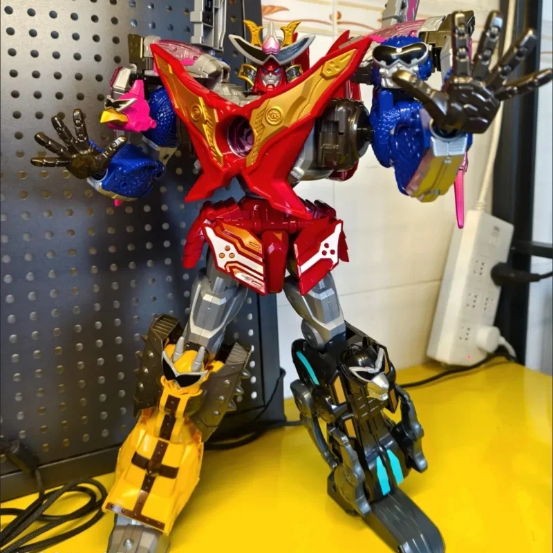 В наличии: Оригинальная коллекционная версия Bandai DX Celebration Commemorative Version Avataro Sentai Donbrothers Don Onitaijin, игрушка с улучшенной артикуляцией