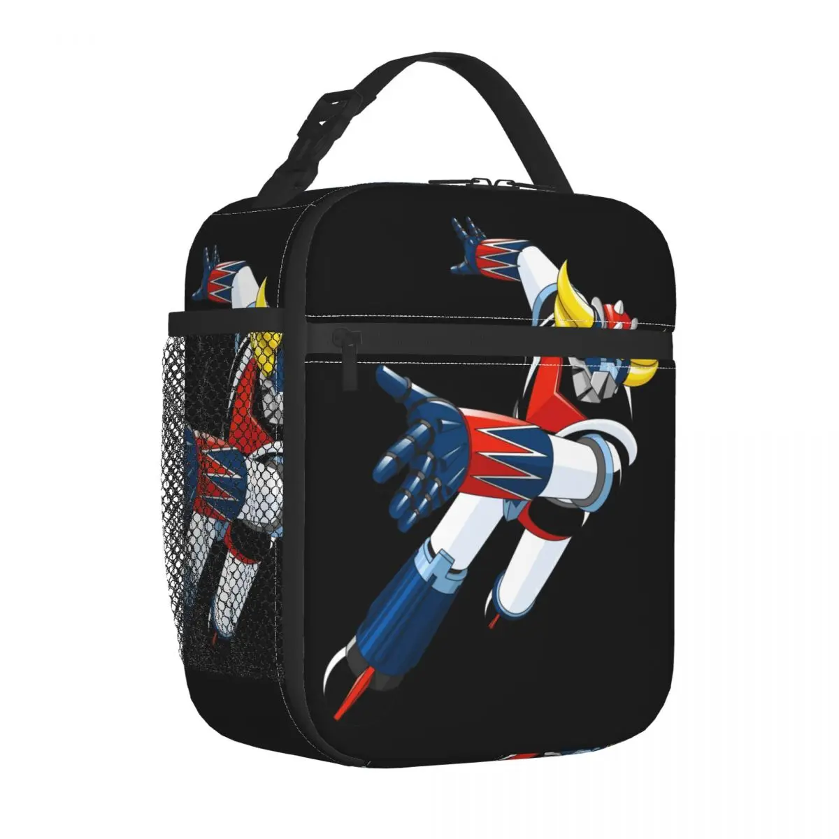 

Mazinger-Z Insulated Lunch Bags Cooler Bag Reusable Meal Container High Capacity Lunch Box Tote Food Storage Bags Beach Outdoor