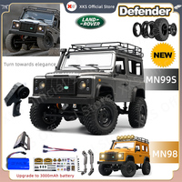 1:12 Scale MN Model RTR Version RC Car 2.4G 4WD MN99S MN99 RC Rock Crawler Defender Remote Control 1/12 Truck Kids Toys