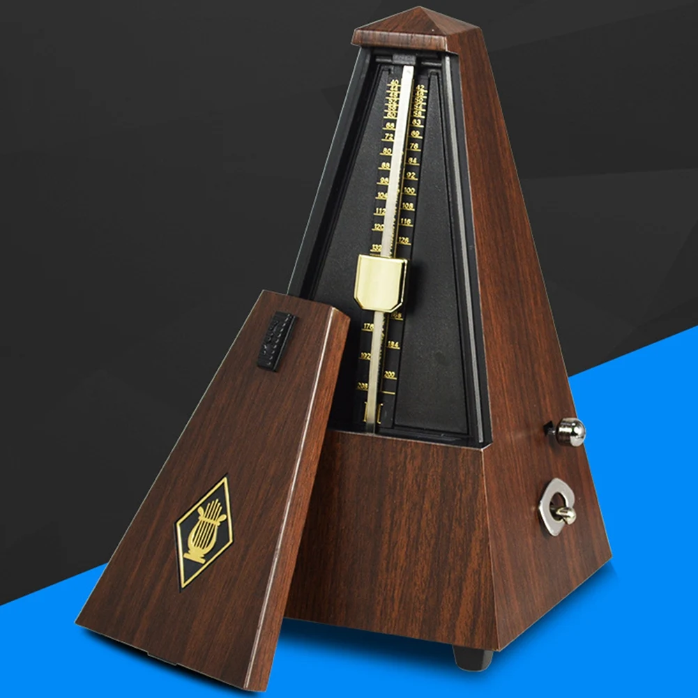 

FRLI-yMechanical Metronome Retro Music Timer Musical Instrument Universal Precision Rhythm for Guitar Guzheng