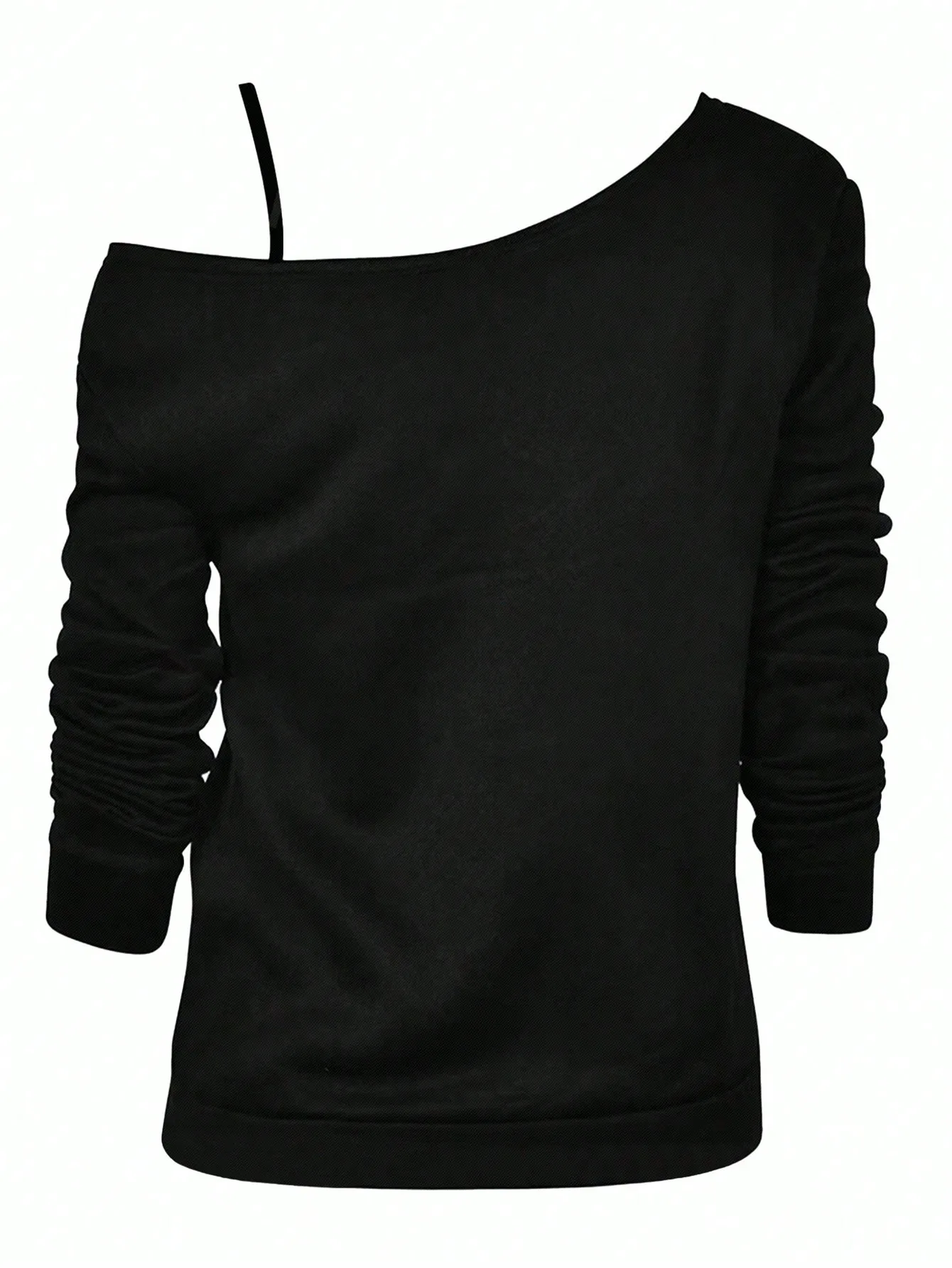 2024 Women's New Printed Off-The-Shoulder Long Sleeve Top Love Festival Elements Spring And Winter Fashion Everything