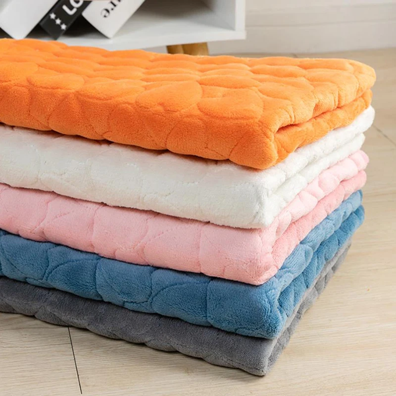 Washable Pet Sleeping Bed Mat for Small Medium Dogs Thicken Warm Pet Mat Dog Bed Teddy Corgi Pets Sleeping Mat Dog Accessories