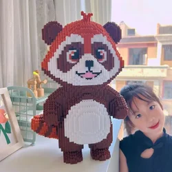 Little Raccoon Animal Series Puzzle 3D Assembly Children's Puzzle Toy Birthday Gift Ornament