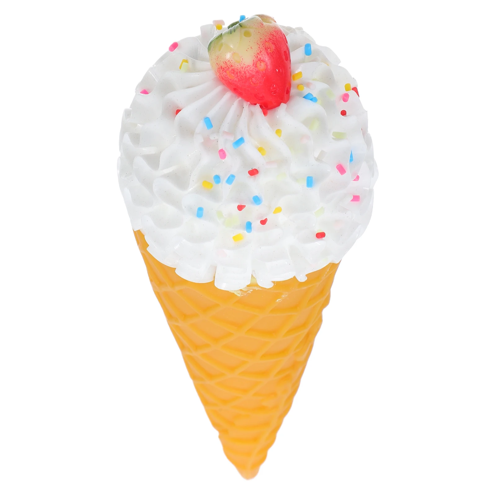

Simulated Ice Cream Cone Cones Prop Simulation Food Toy Realistic Fake Artificial