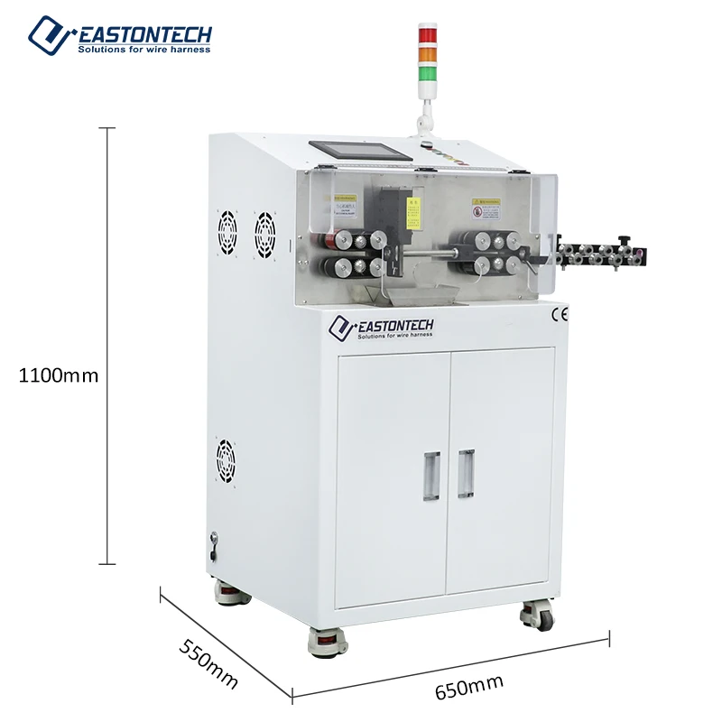 Intelligent Heavy Duty Wire Cutting And Stripping Machine EW-05G For Industrial Control Shielded And Cable Processing 1.5-50mm²