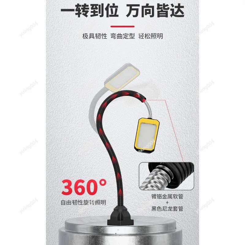 

Magnetic LED Work Light, Super Bright Suction Lamp for Machine Tool 24V 220V