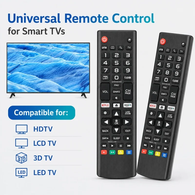 AKB75375607 Universal Remote Control For 4K Smart TV AKB75095307 AKB74915305 AKB7509530 AKB74915324 Replacement Remote Control
