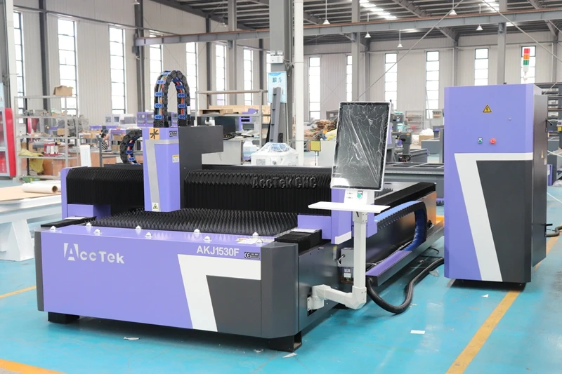 

AccTek 1kw/1.5kw/2kw/3kw Fiber Laser Cutting Machine 1530 Raycus/Max Laser Cutter