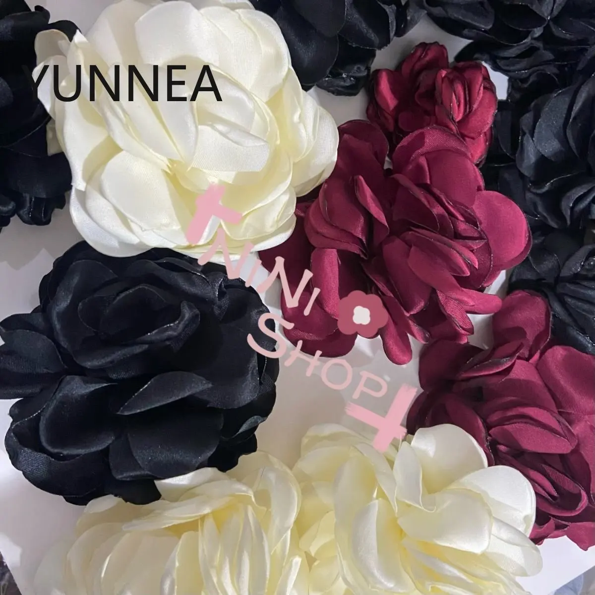 2pcs/pair Jisoo Hand Shake Flower Creative Props Ring Flower Creative Essential Ring Dance Props Finger Flower Ring