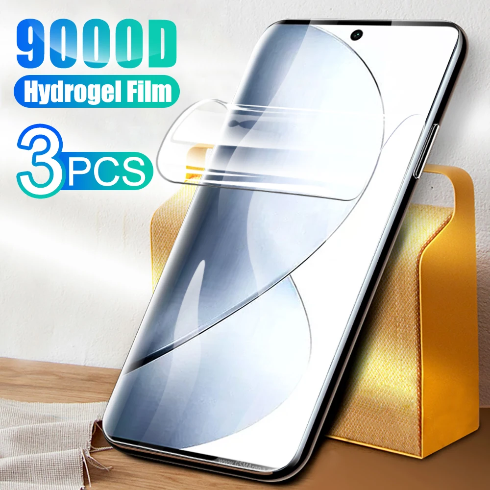 3Pcs Full glue cover soft filmFor vivo V29 Pro 2023 hydrogel film vivov29 lite V29lite V 29 V29pro transparent protective Film