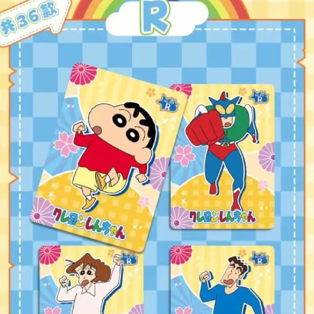 New Anime Crayon Shin-chan Card Nohara Misae Anime Fun Time Special Package Years Collection Cards Toys Gifts