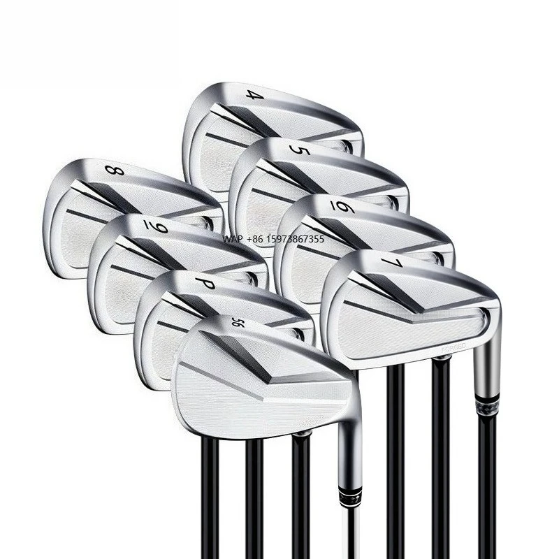 

Pgm New Right Handed Golf Iron Group Soft Iron Hot Press High Rebound Impact Surface Waterproof Portable Lightweight Low Design