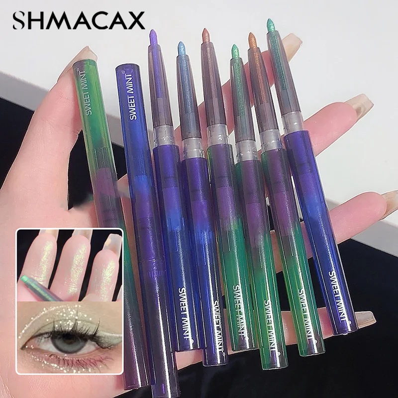 Smooth Lying Silkworm Highlighter Eye Shadow Pen Natural Brightening Waterproof Sweatproof Eye Cosmetics Makeup Tool