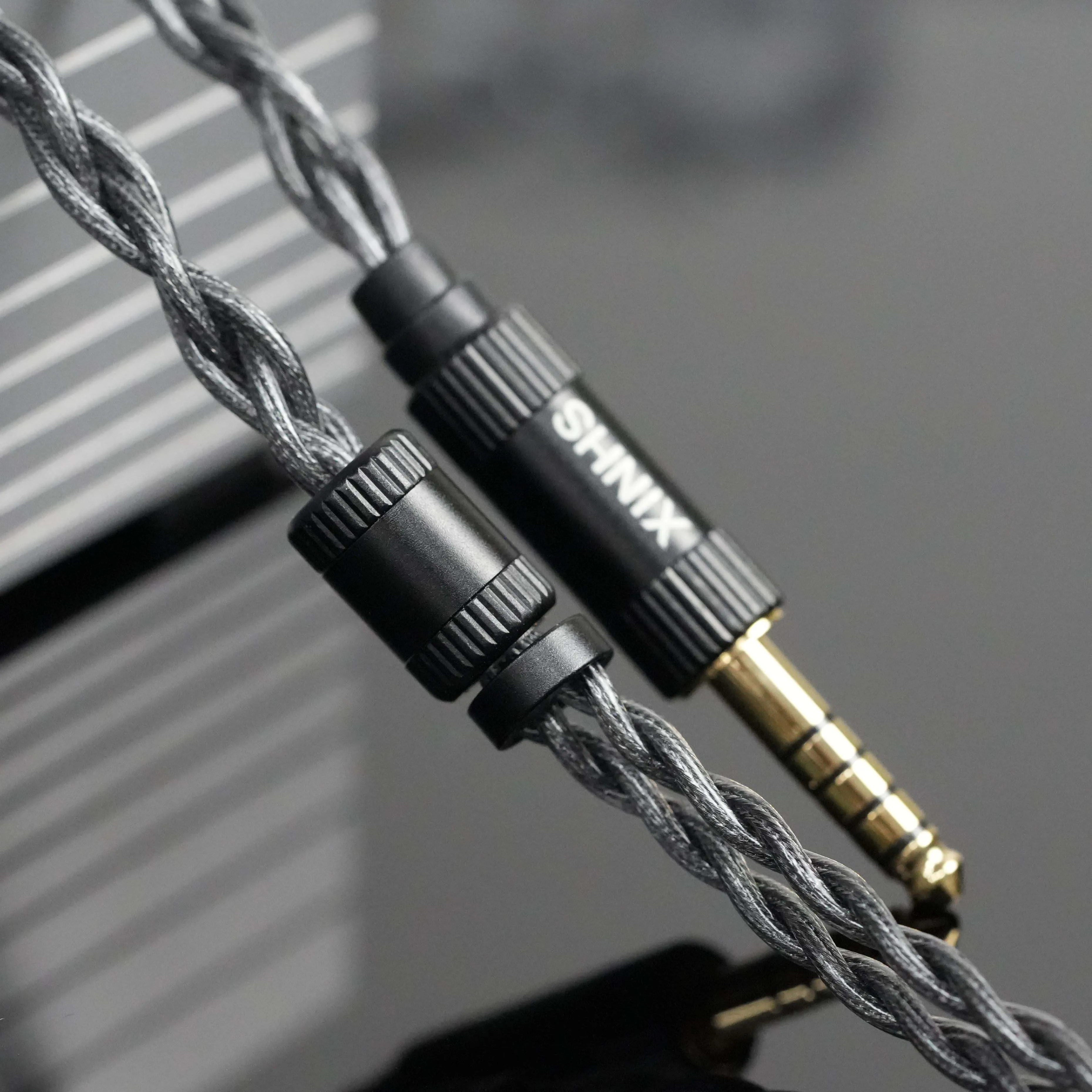 XINHS 4-Core 7N Single Crystal Copper Oil Immersed Graphene Headphone Cable 0.78mm Suitable for M5 Olina Fudu DZ4 Quintet F1 Pro - Image 5