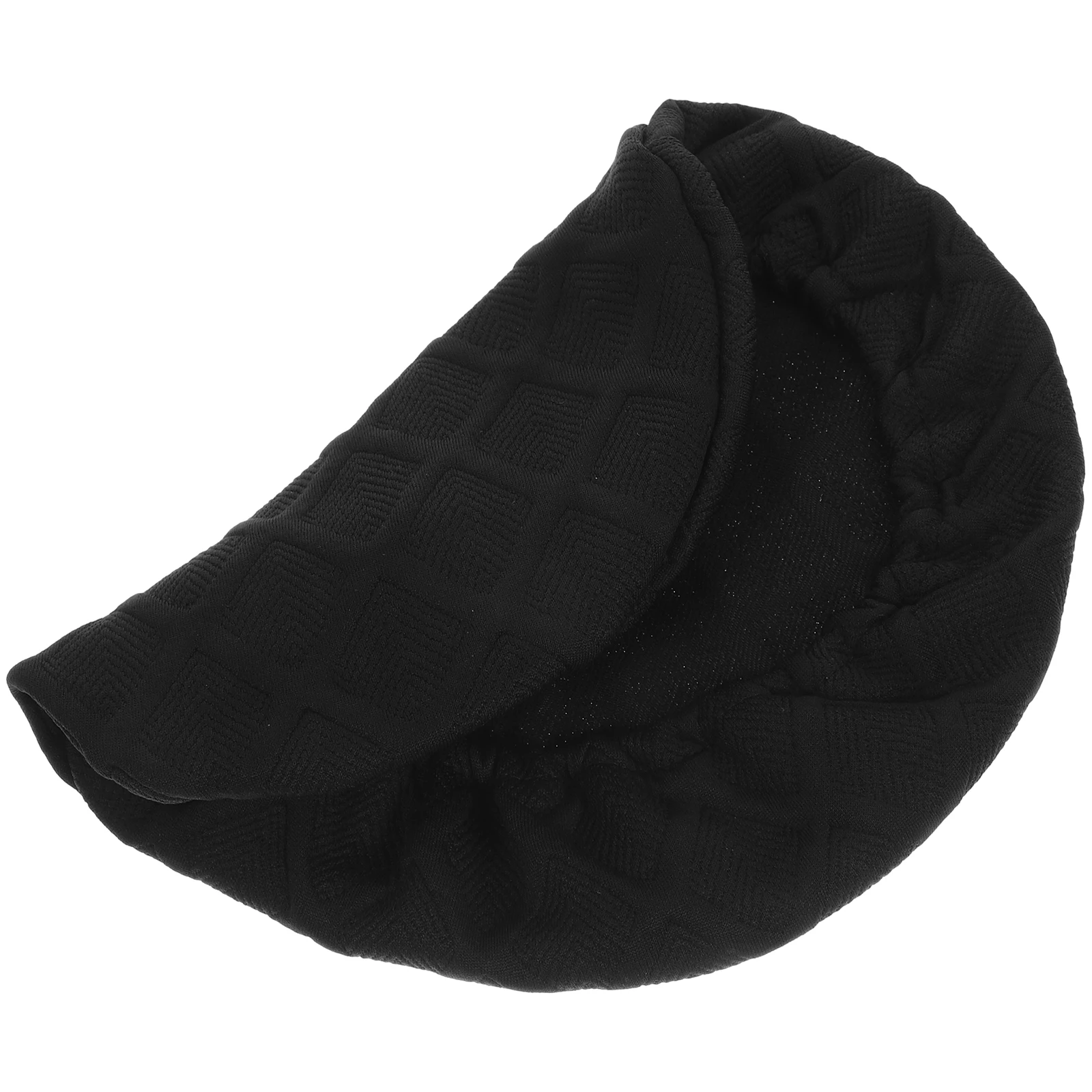 

Elastic Headrest Cover Black Thick Fabric Anti Dust Stain Gaming Pillow Stretchy Computer Chair Home Office Replacement Cushion