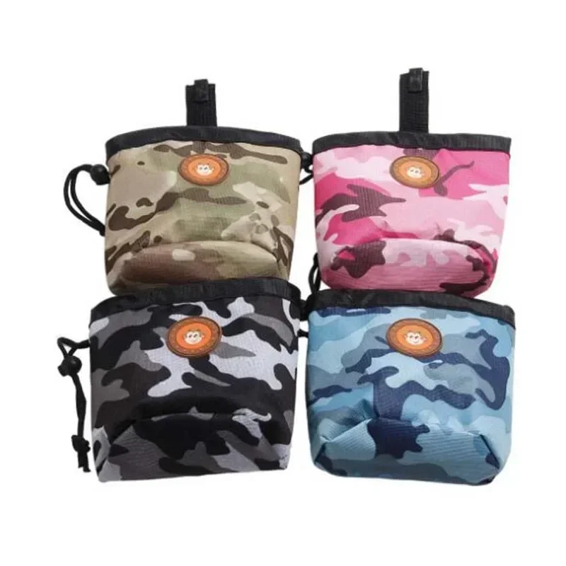 Portable Dog Outdoor Training Treat Bags Doggie Pet Feed Pocket Pet Snack Pockets Go Out Convenient Pockets Pet Garbage Bags