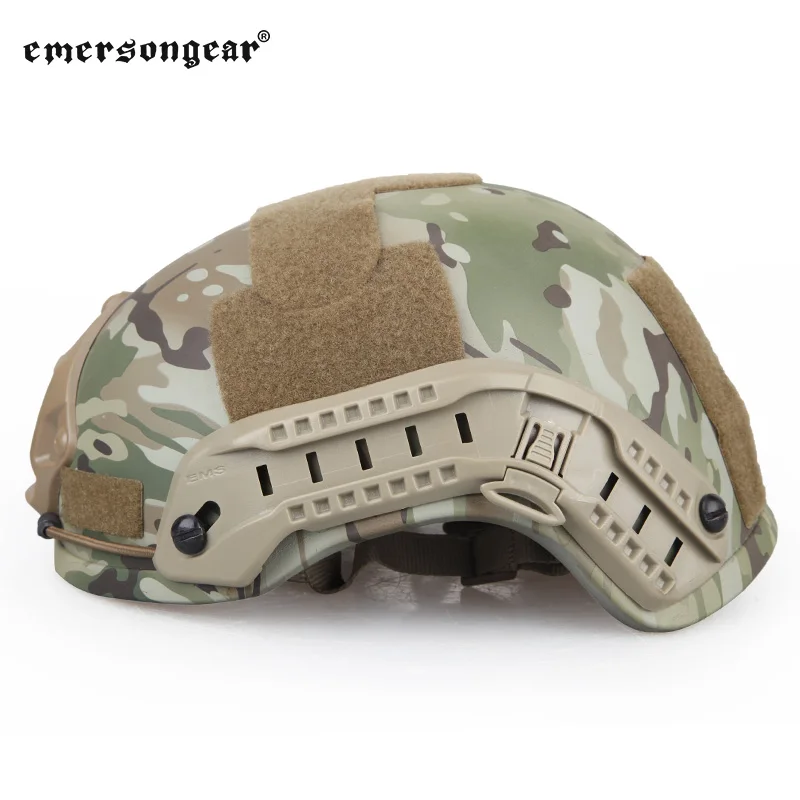 Emersongear helm MICH taktis 4 buah/set, suku cadang pelindung bersepeda Airsoft Hiking berburu olahraga tempur luar ruangan BK