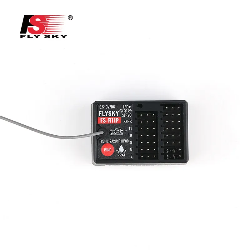 New Arrival FS-R11P FLYSKY 11-Channel Bi-Directional Receiver, Compatible with ANT Protocol for RC Cars & Boats