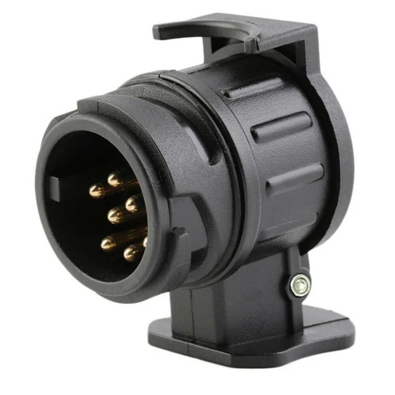 

B98A-13-контактный адаптер для 7-контактного прицепа, адаптер для буксировочного соединения 12 В для буксировочного грузовика для туристического автомобильного прицепа