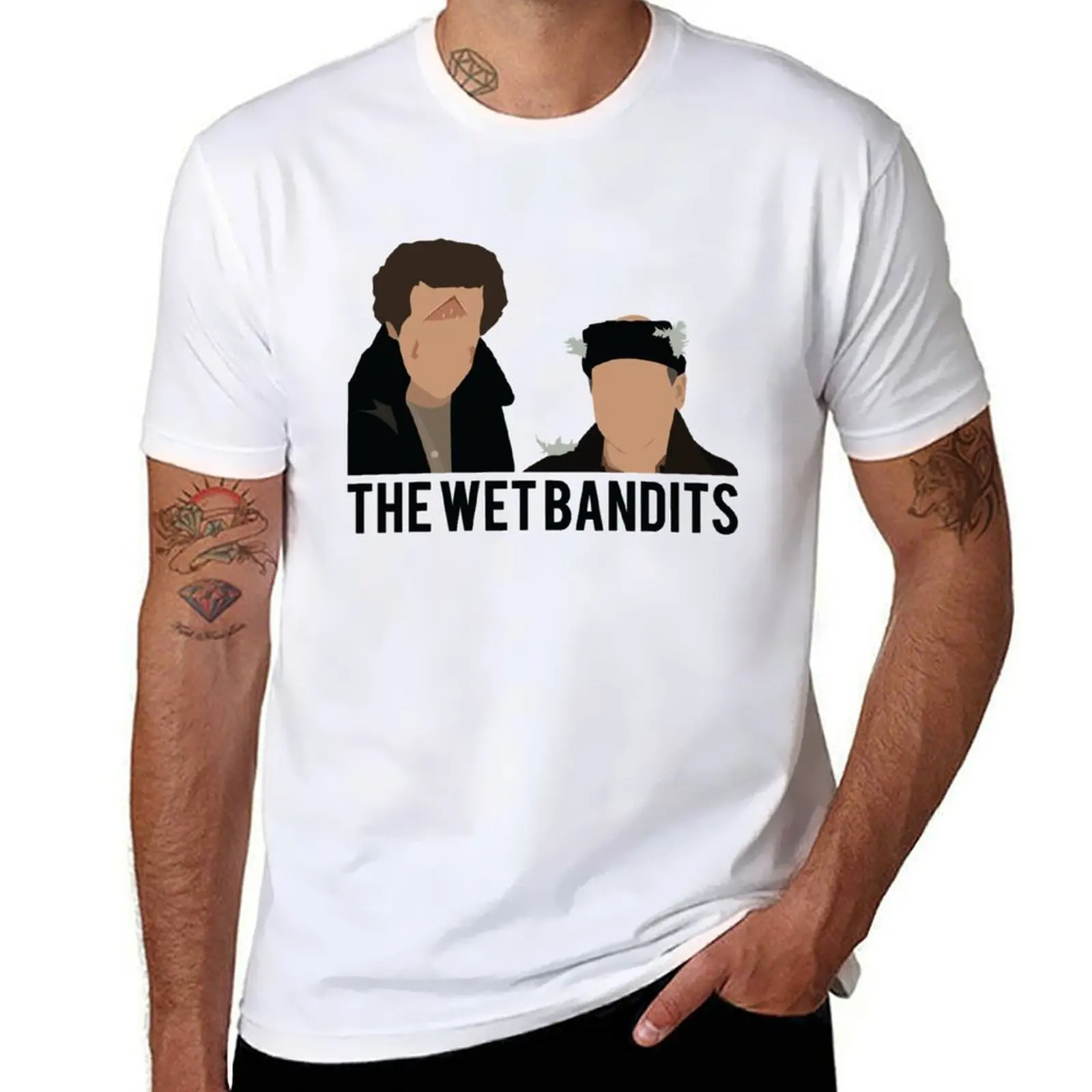 

Home Alone - The Wet Bandits T-Shirt g man t shirts for men funny t shirts cotton t shirt man plain T-Shirt