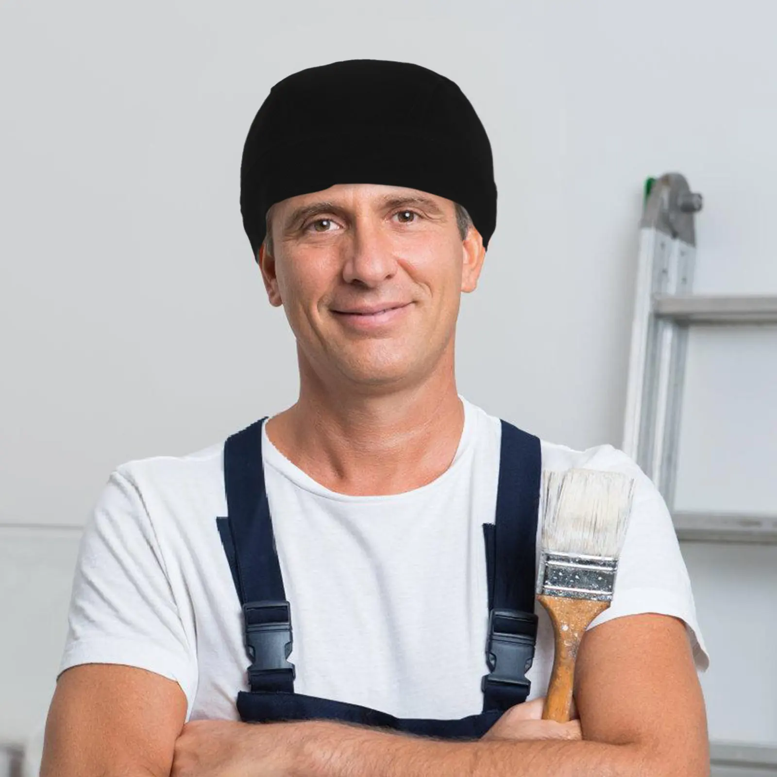 

Anti-Sweat Grinding Cap for Harvesters Welders Construction Workers Adjustable Sweatproof Mesh Skull Cap Compatible with Bicycle