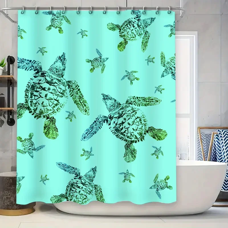 

Золотисто-черный геометрический дизайн занавески для душа с треугольниками для декора ванной комнаты