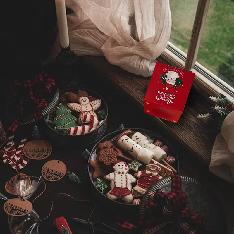 Cajas de Regalo sorpresa de Feliz Navidad, caja de regalo para dinero y cumpleaños, juego de 10 cajas