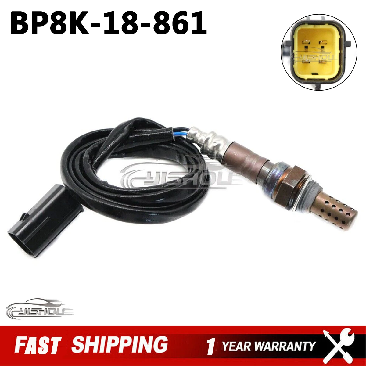 

Downstream Air Fuel Ratio Lambda O2 Oxygen Sensor BP8K-18-861 For Mazda MX-5 Miata 2001-2005 BP8K18861 BP6G18861C BP6G18861C9U