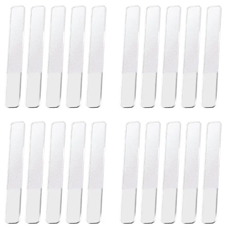 

ABKU-20X Стеклянная пилка для ногтей - Нано-стеклянная пилка-буфер для придания блеска и полировки натуральных ногтей на руках и ногах