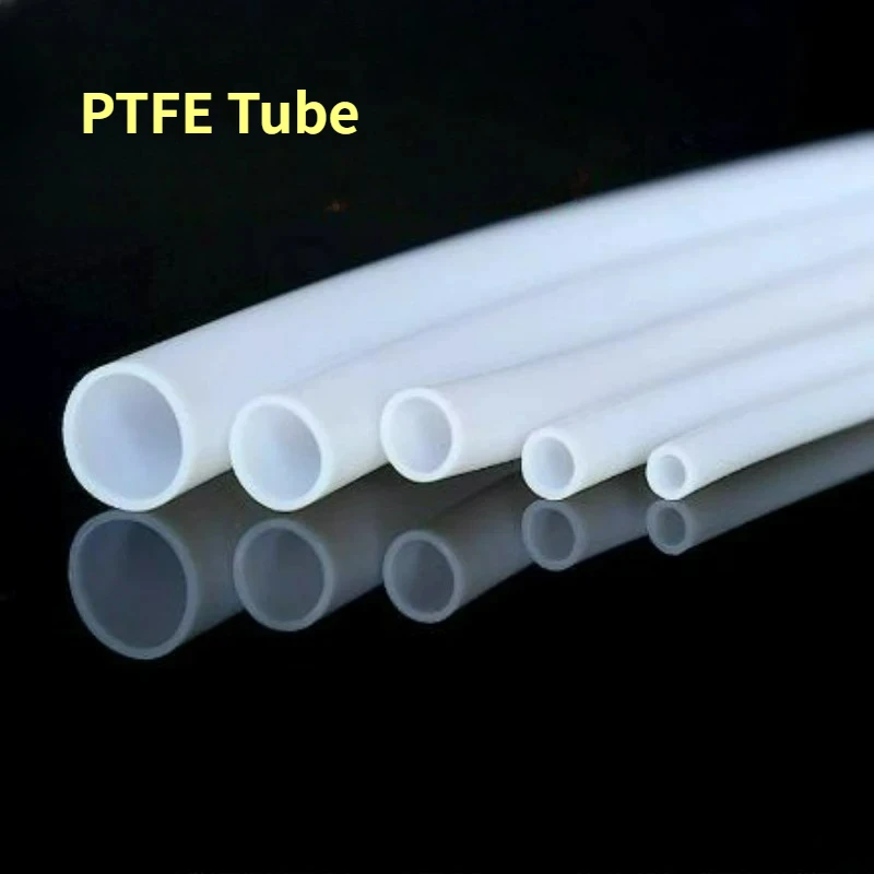 1/2/5M PTFE Tube ID 4/5/6/7/8/9/10/11/12/13/14/15/16/18-25mm White Teflonto Pipe for 1.75mm/3.0mm Filament 3D Printer Parts