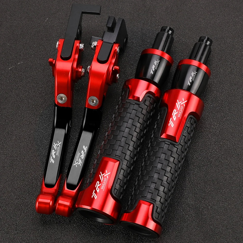 

Motorcycle Accessories Brake Clutch Levers Handle Bar End Grips Caps For Benelli TRK502X TRK 502X TRK 502 X TRK502/X 2018-2024