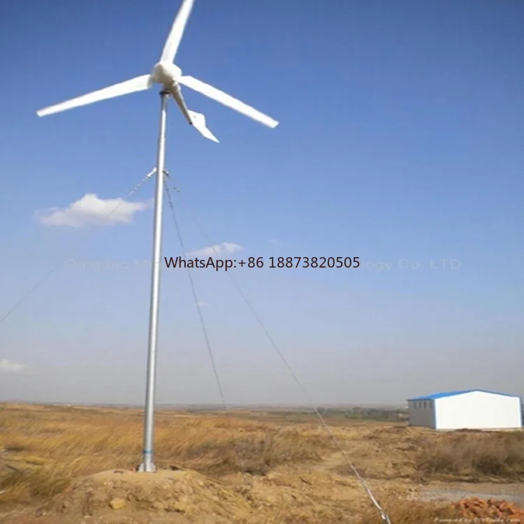 5kw off grid pannello solare batteria sistema eolico e solare