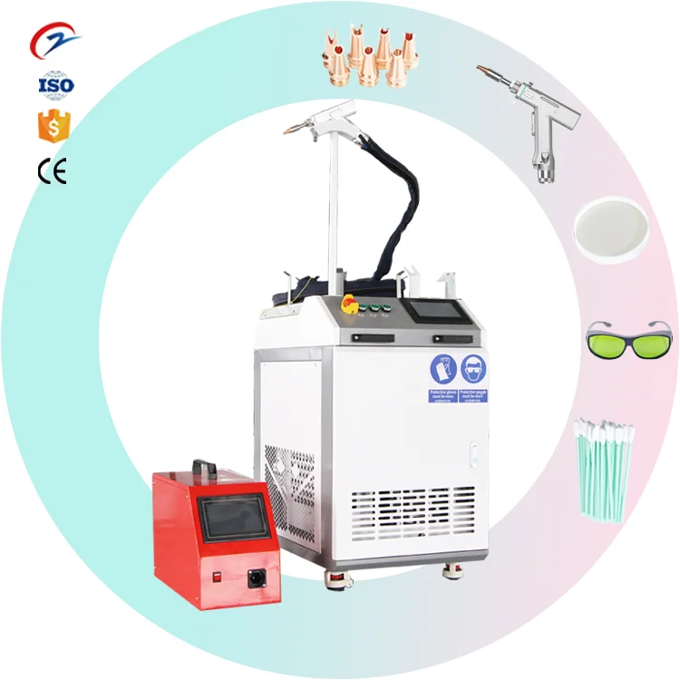 1000w 2000w 3000w 4 in 1 Laser Welder for Metal Stainless Steel Aluminum Laser Welding Machine