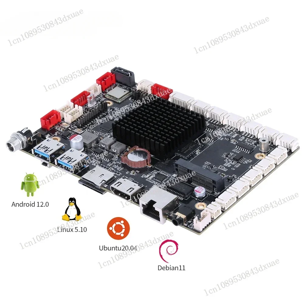 Linux Board with 4K eDP lvds MIPI HDMI- out 4G lTEModule Rockchip RK3568 Android14 Development Motherboard RK3568/RK3288/RK3399