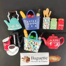 3D Simulated Food Bread Bag Refrigerator Sticker Creative Commemorative Magnet Home Decoration Accessories