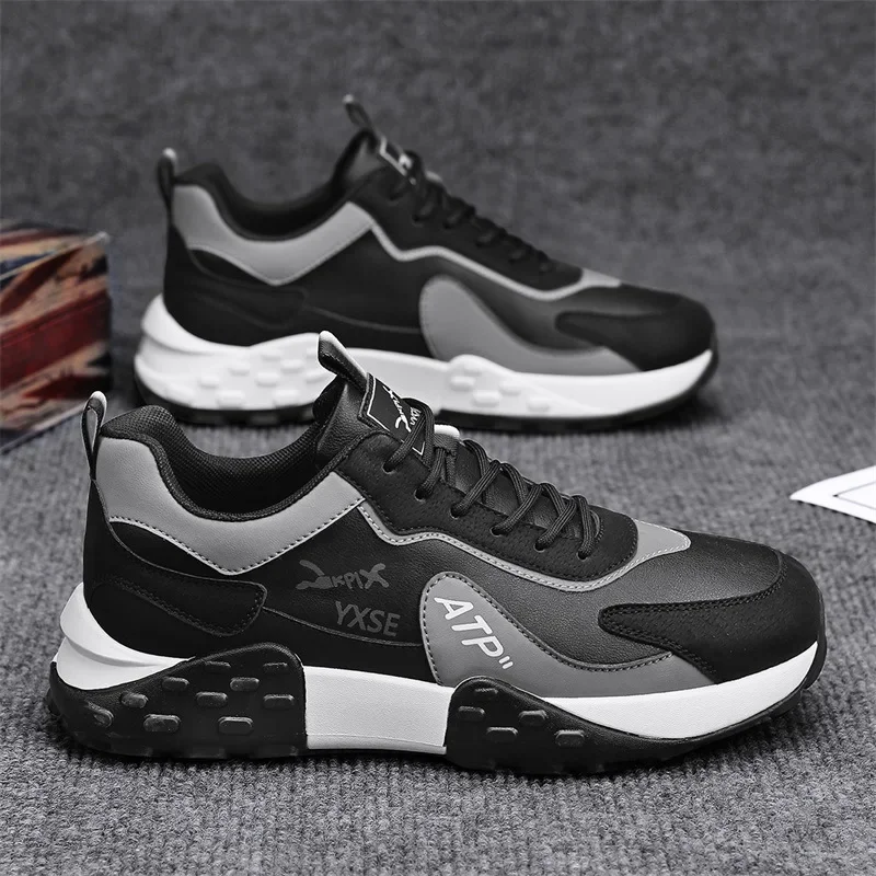 

Новые легкие, повседневные, дышащие кроссовки на толстой подошве для весенних и осенних спортивных прогулочных теннисных туфель.