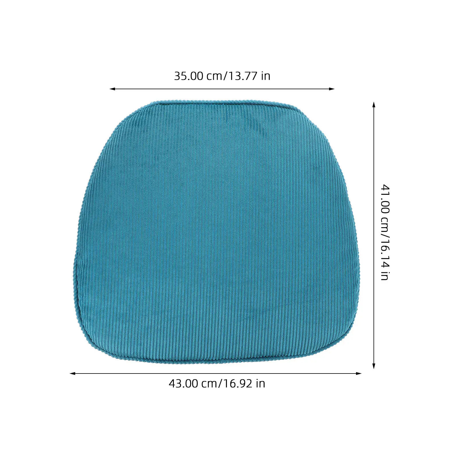 Corduroy Chair Cushion Thickened Breathable Non Slip Seat Pad for Dining Chairs Kitchen Desk Chair Cushion Comfortable Universal