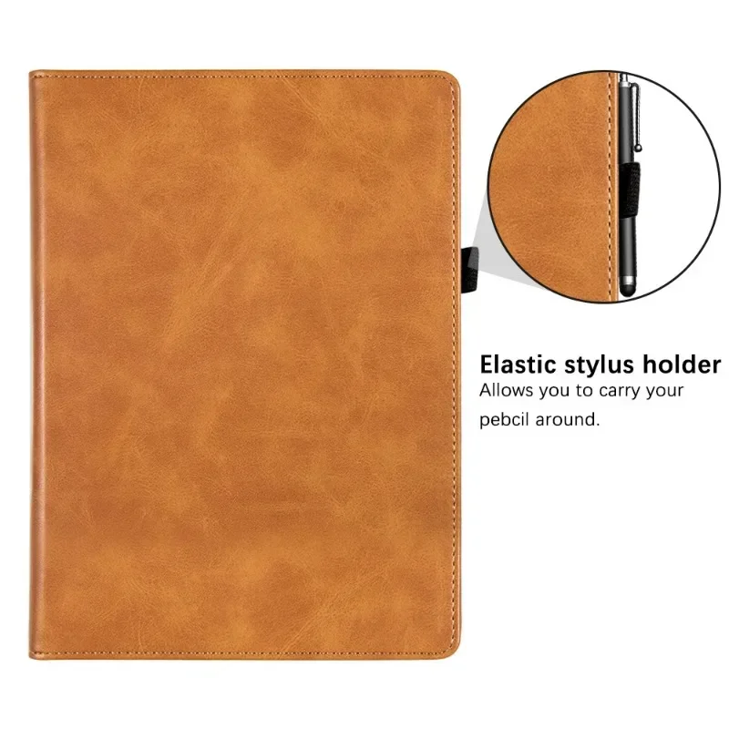 Leather 7 inch e-Reader Cover with Hand Support KPW6 Protective Shell for Kindle Paperwhite 12th Gen 2024(SA568B/569P)/Colorsoft