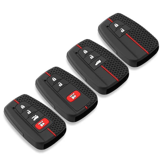 Silikonowe etui na klucze do Toyota Camry RAV4 Highlander Avalon C-HR Prius Corolla GT86