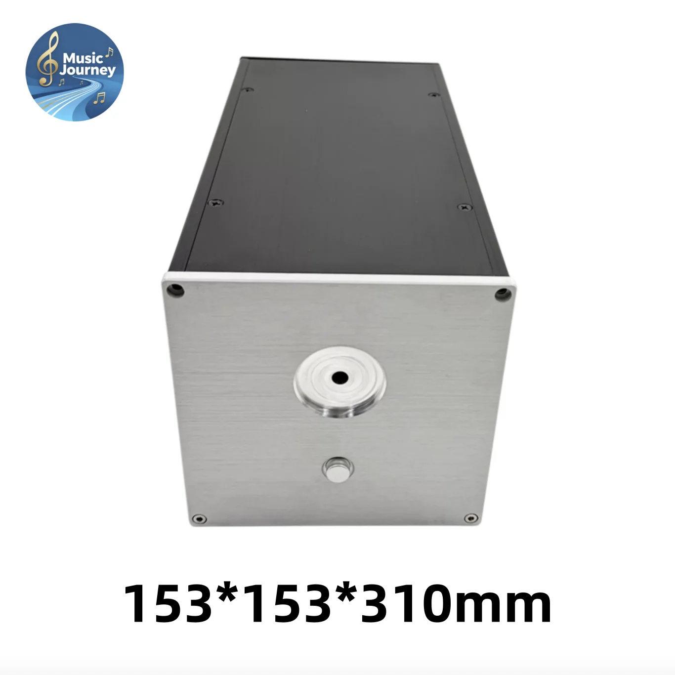 153*153*310mm Full Aluminum HiFi Chassis Preamp Enclosure DAC Decoder CD Player Power Filter Linear Power Supply DIY Audio Case