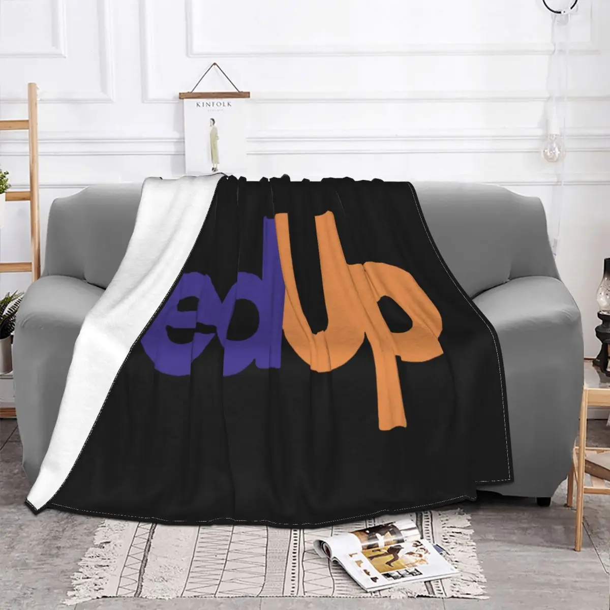 Quality Fed Up T Swea Swea Funny Mens Humour Slogan Fedex Ex Splicing Brand New Cute Throw Blanket