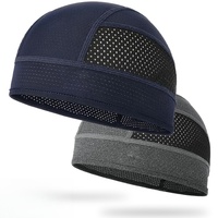 1pcs Motorcycle Helmet Inner Cap Hat Quick Dry Breathable Mesh Hat Racing Cap Under Helmet Beanie Cap Motocross Motor Helmet Hat