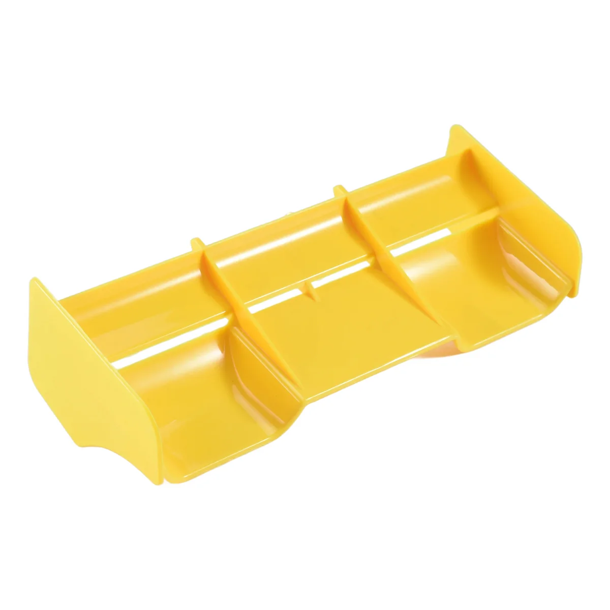 A17I 1:8 RC Cars RC Ala trasera de nailon de plástico para 1/8 escala Nitro eléctrico todoterreno BuggyTruck remoto, amarillo