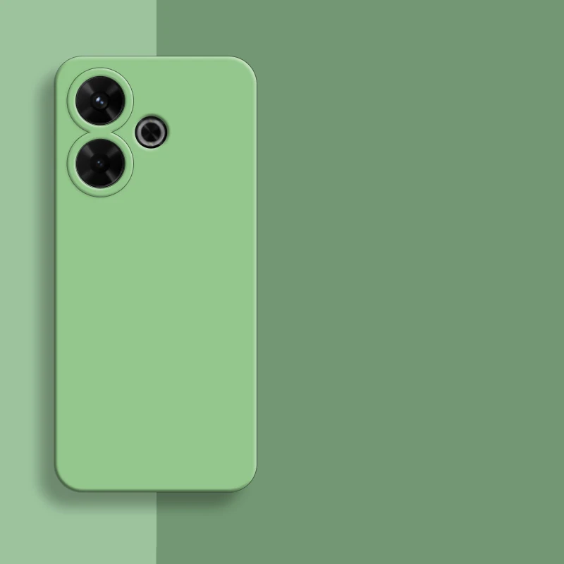 For Xiaomi Redmi 13 4G Case For Redmi 13 Cover 6.79 inch New Liquid Silicone Shockproof Protective Bumper For Xiaomi Redmi 13 4G