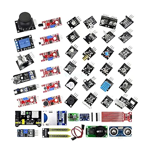 45 in 1 Sensors Modules For Arduino Starter Kit Better Than 37 in 1 Sensor Kit 37 in 1 Sensor Kit For Arduino Mega 2560 Nano