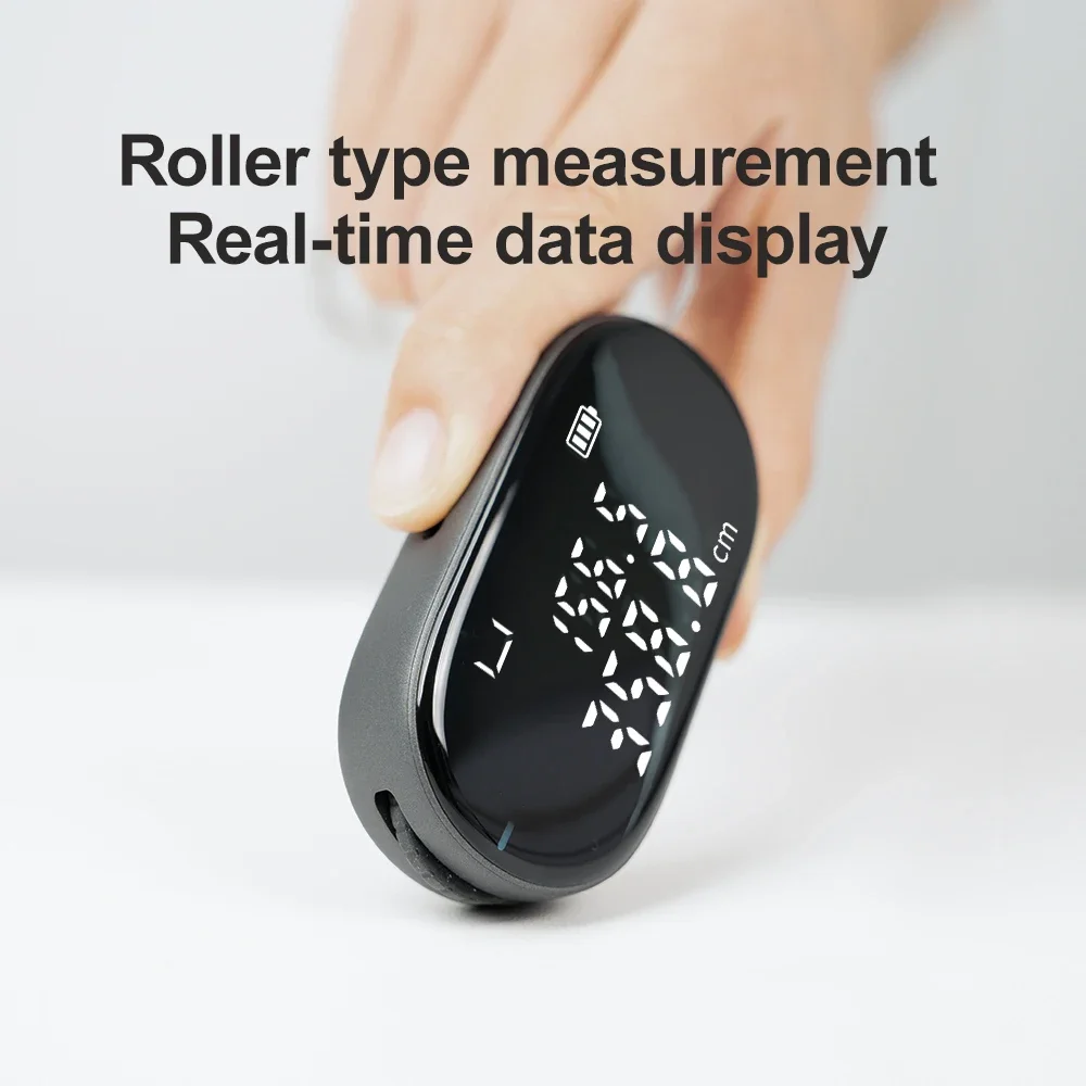 Xiaomi New DUKA ATuMan Q2 Mini Electronic Ruler Digital Wheel Tape Measure High Accuracy Type-C Rechargeable Measuring Hand Tool