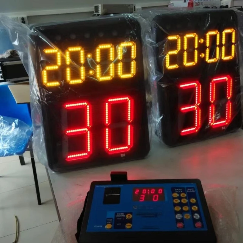 Basketball game 24 seconds timer Football complete works Stadium game scorer